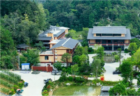 无极山水源地全景