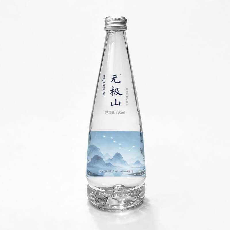 无极山高端玻璃瓶
